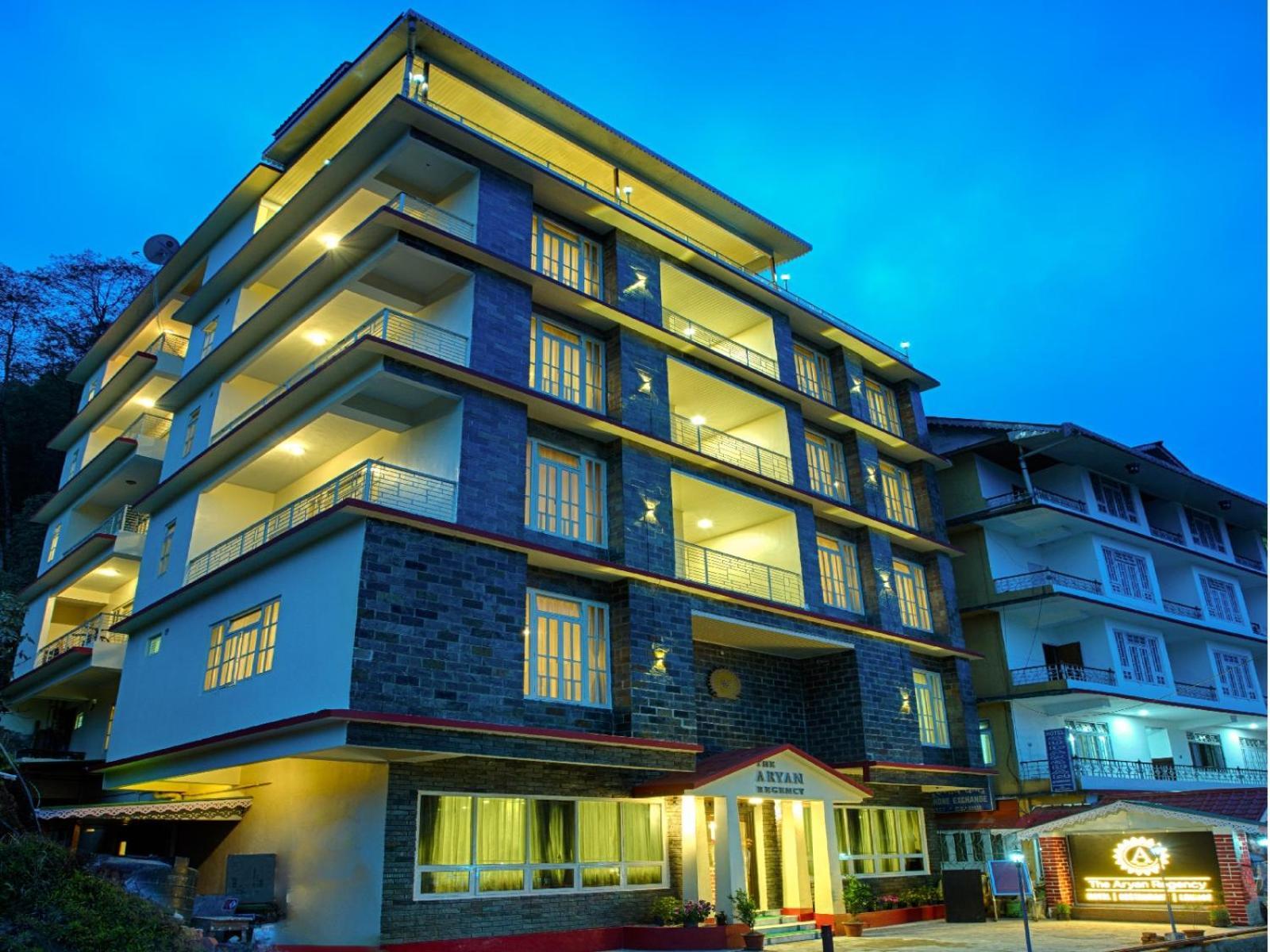 Hotel The Aryan Regency Pelling Exterior foto